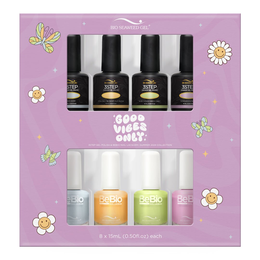 Good Vibes Only Collection #1053 - 1056 - Bio Seaweed Gel Canada