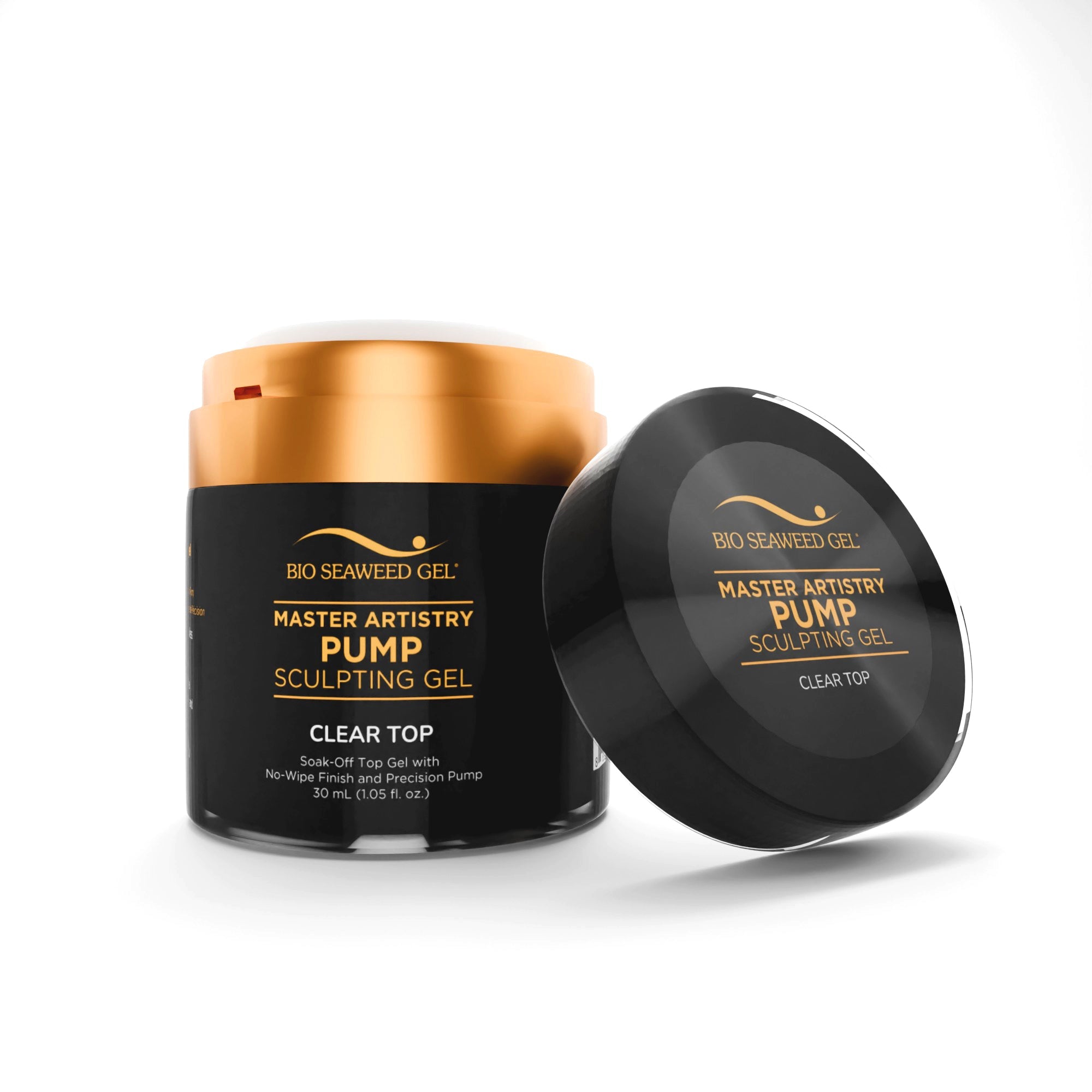 Master Artistry Pump Clear No - Wipe Top Sculpting Gel - Bio Seaweed Gel Canada