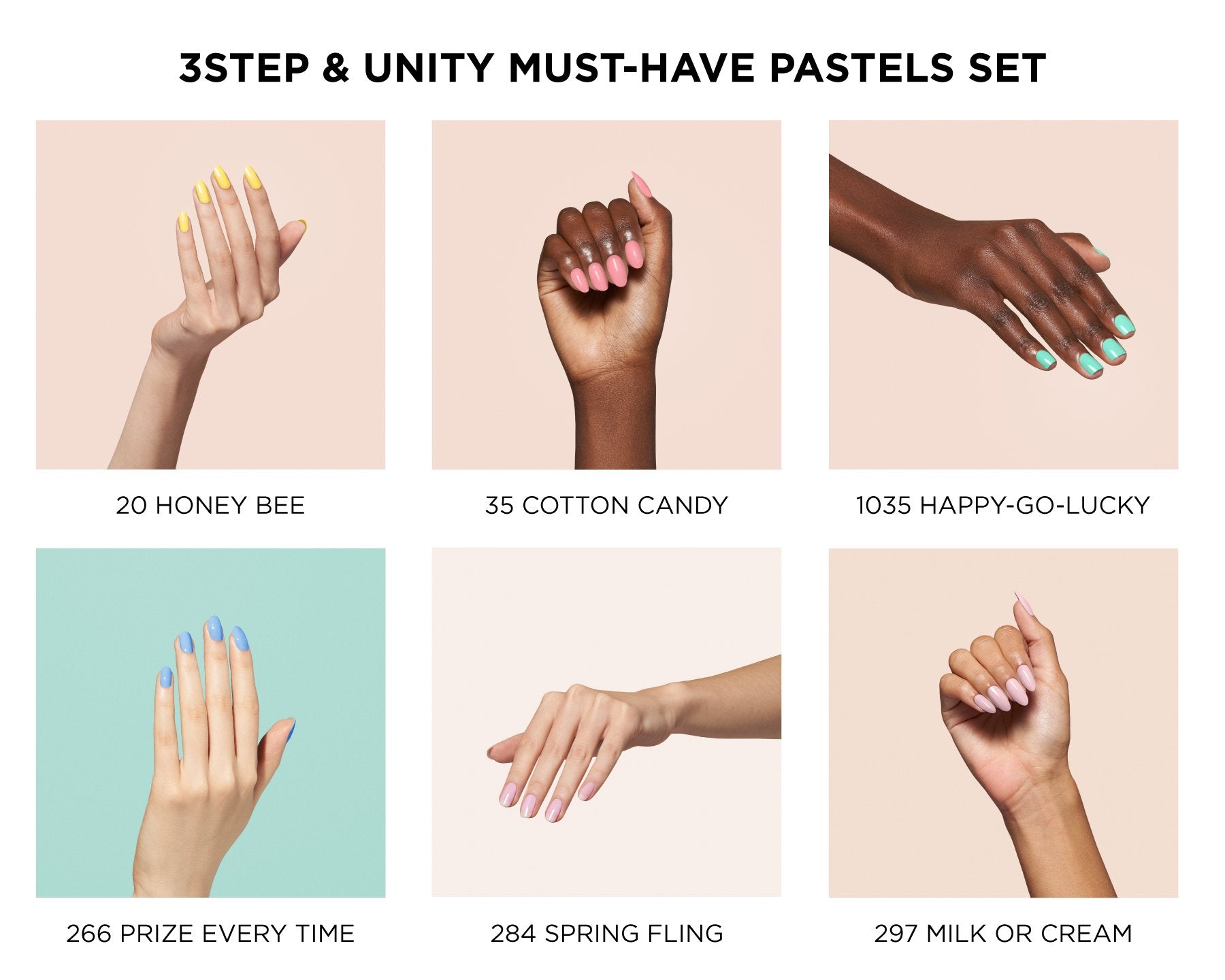 Must-Have Pastels Set - Bio Seaweed Gel Canada