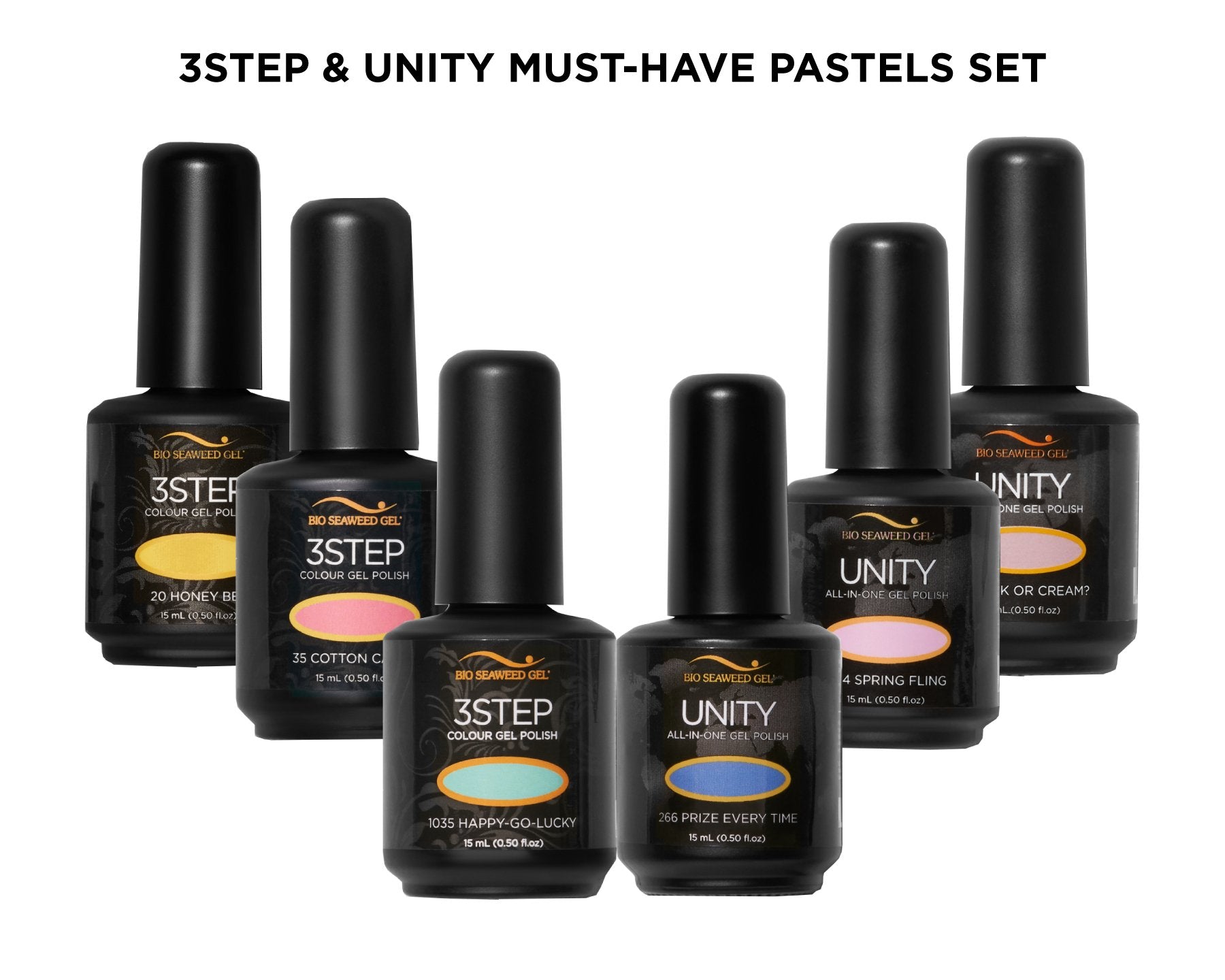Must-Have Pastels Set - Bio Seaweed Gel Canada