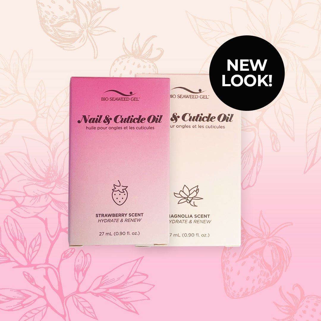 Nail & Cuticle Oil Duo Set - Bio Seaweed Gel Canada