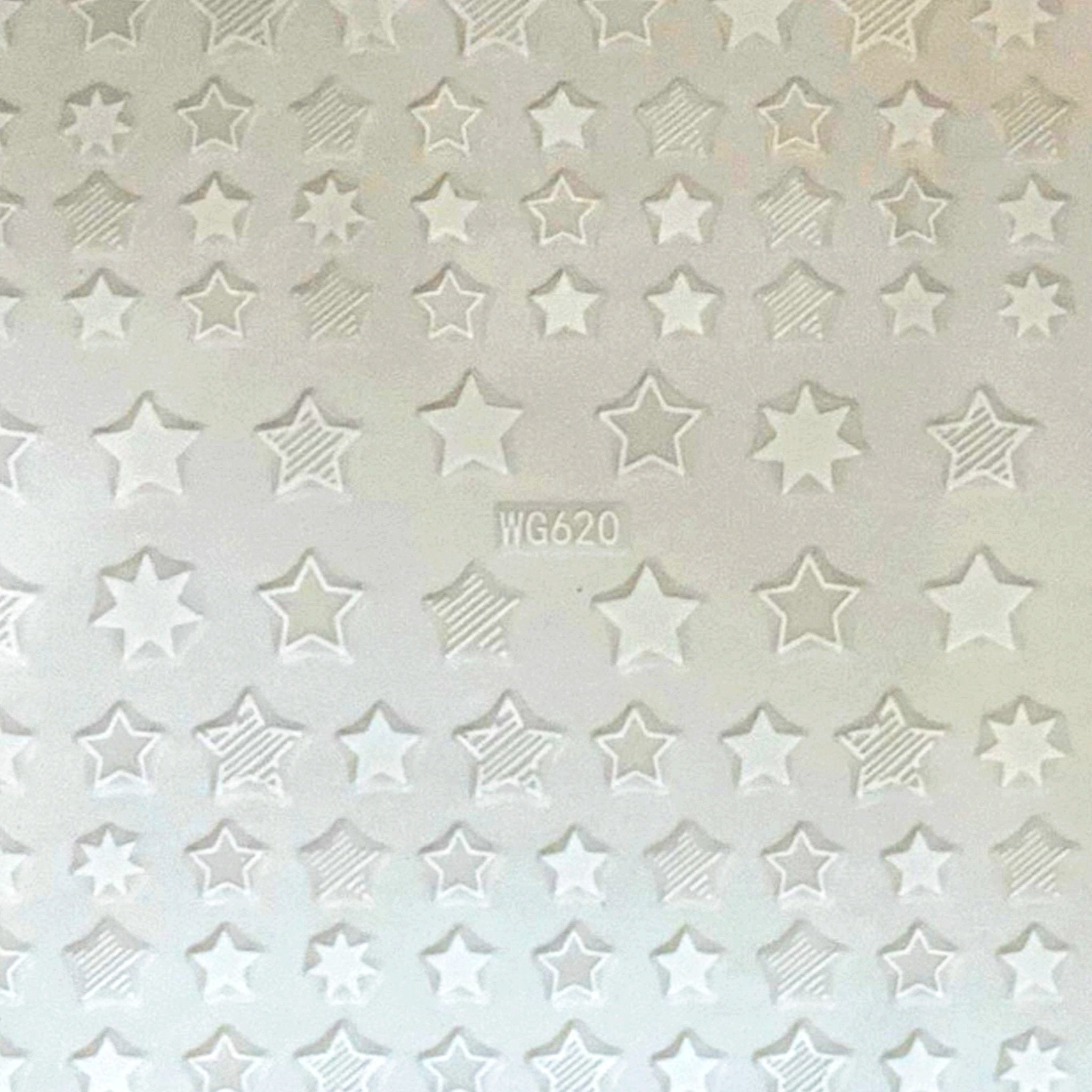 Starry Nail Art Stickers - Bio Seaweed Gel Canada