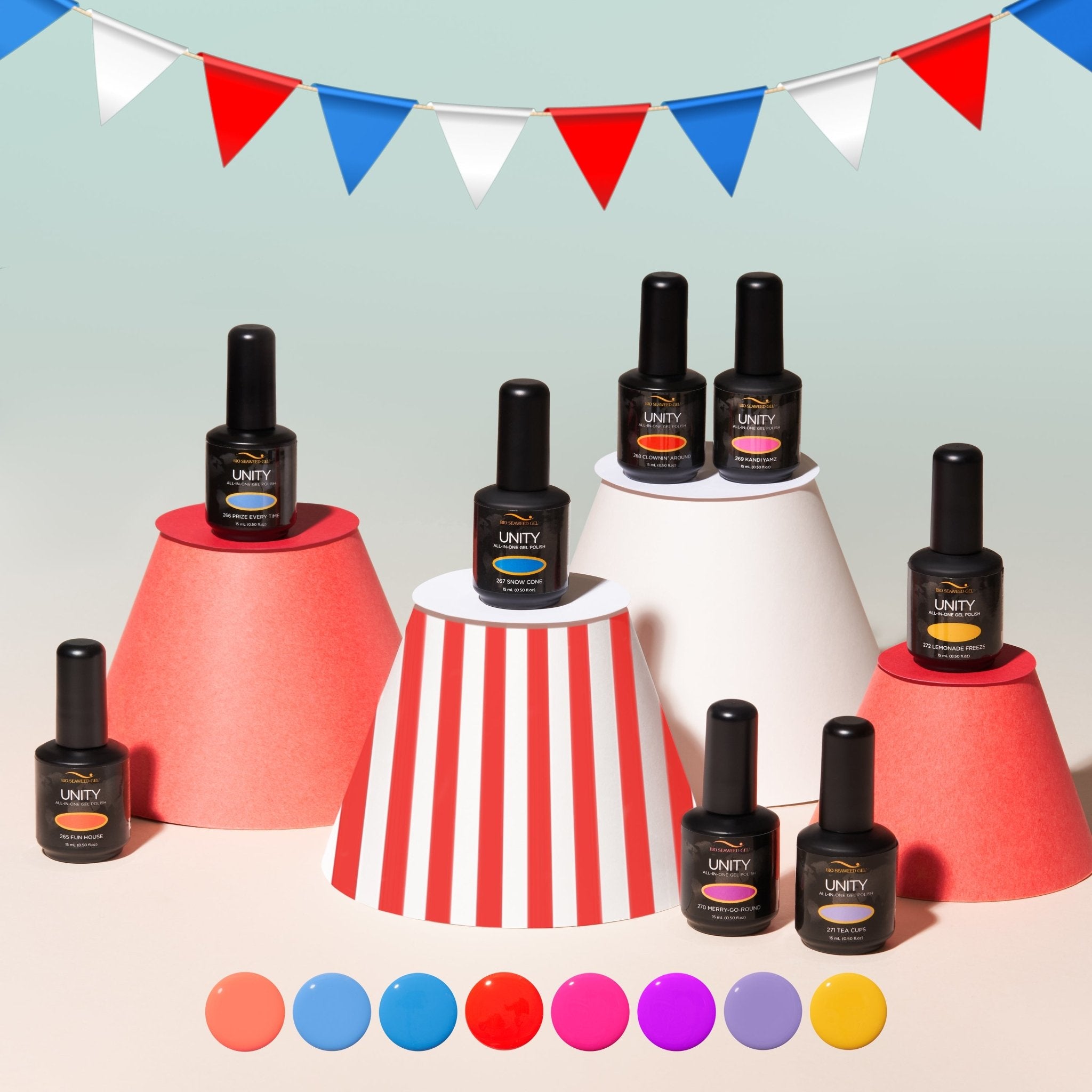 Carnival Collection #265-272 - Bio Seaweed Gel Canada