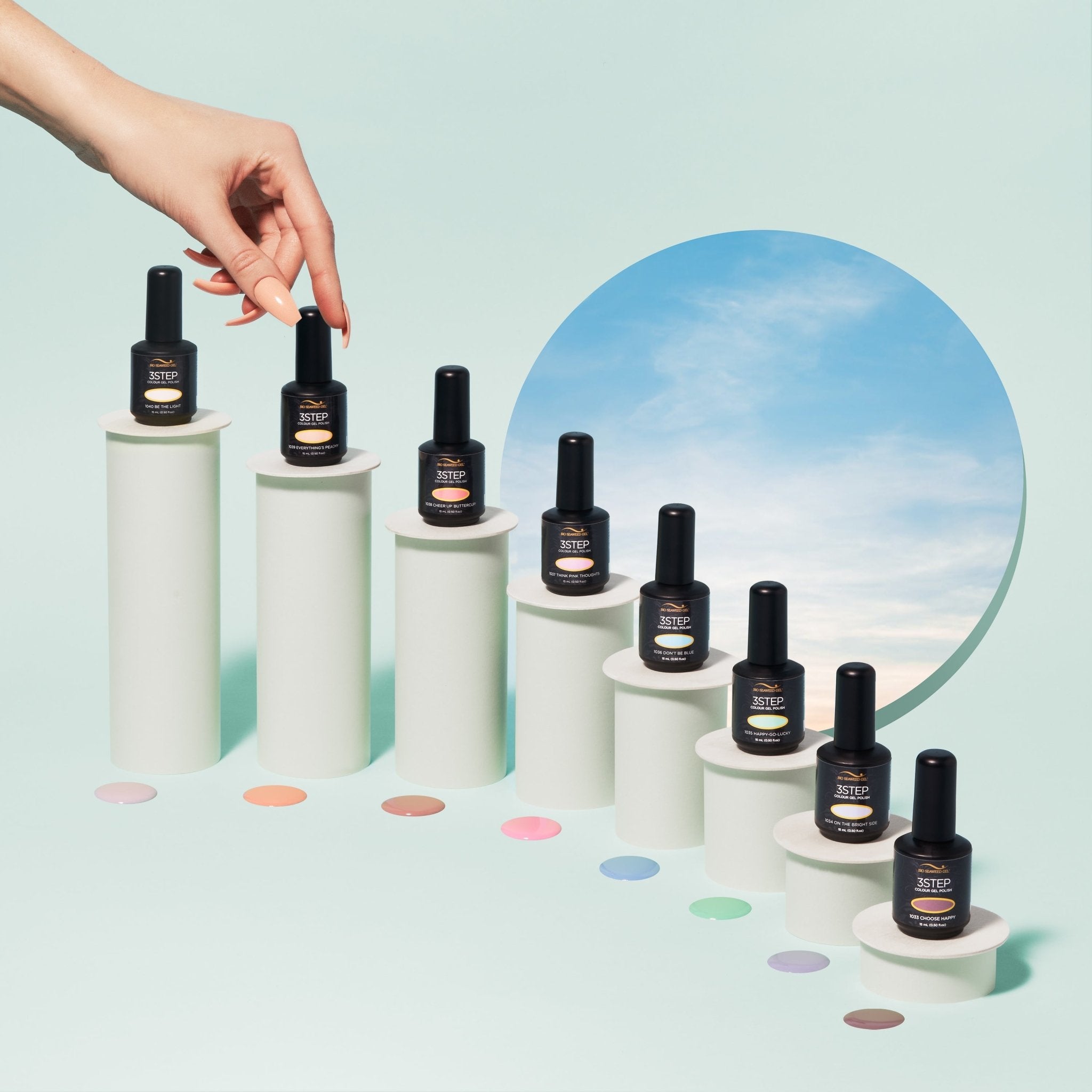 Everything's Peachy Collection #1033-1040 - Bio Seaweed Gel Canada