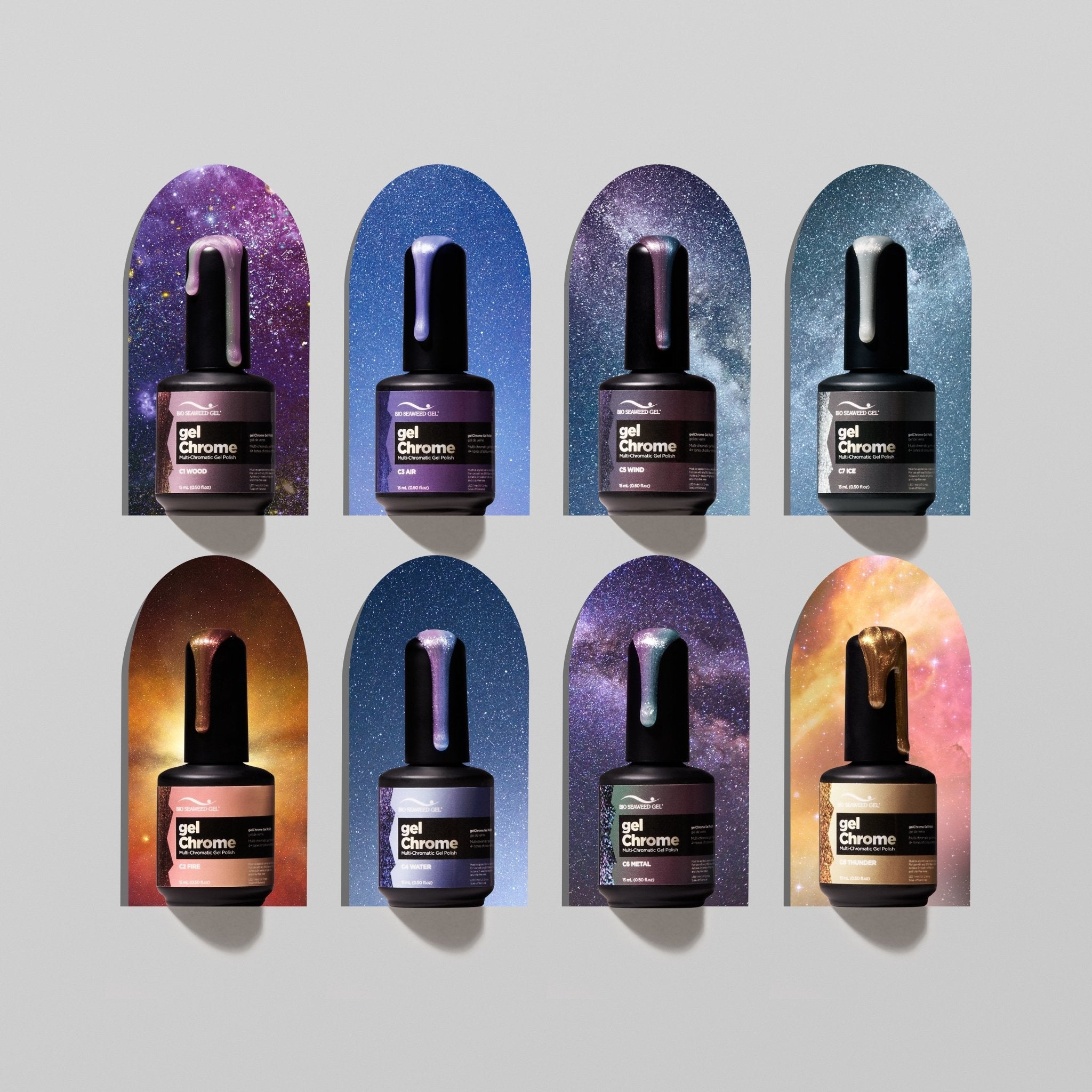 The Elements 2.0 Collection #C1-C8 - Bio Seaweed Gel Canada