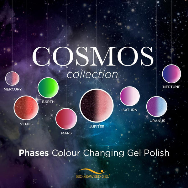 Phases Colour Changing Gel Polish: COSMOS Collection - Bio Seaweed Gel Canada