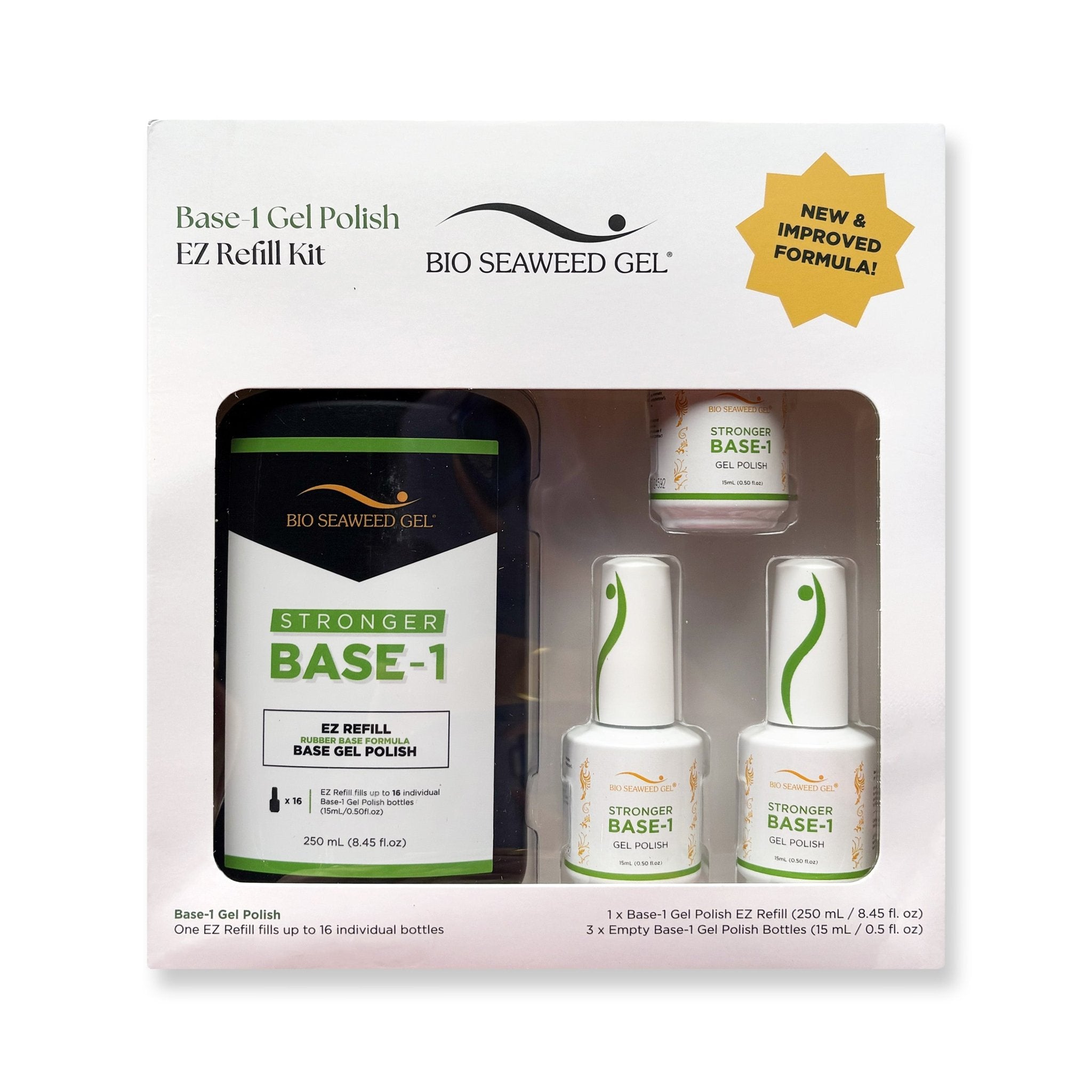 Base - 1 Gel Polish EZ Refill Kit - Bio Seaweed Gel Canada