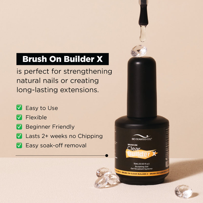 Brush On Builder X - Bio Seaweed Gel Canada