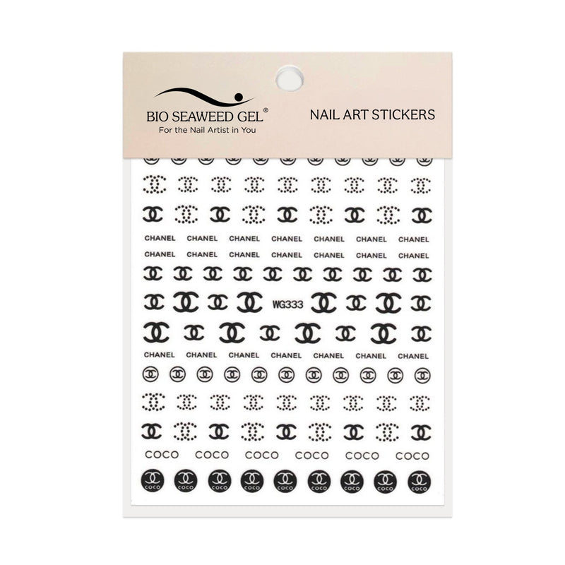 Coco Love Nail Art Stickers - Bio Seaweed Gel Canada