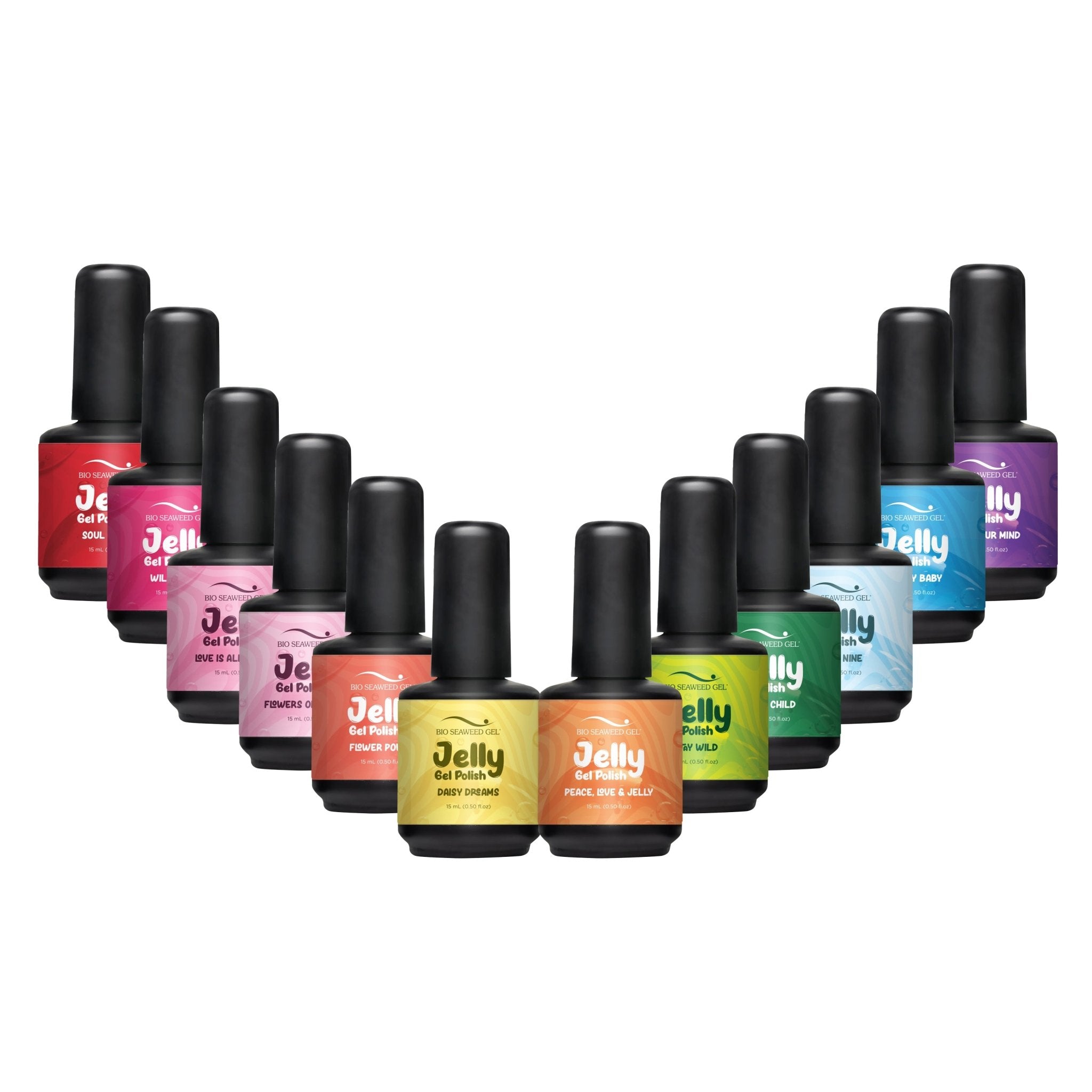 Flowers On My Mind Collection J01 - J12 - Bio Seaweed Gel Canada