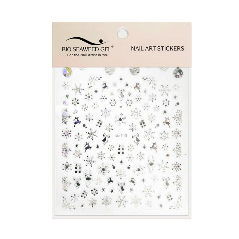Holiday Nail Art Stickers - Bio Seaweed Gel Canada