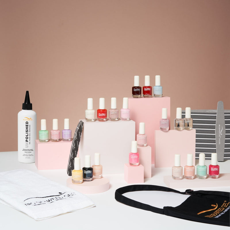 Full BeBio Nail Lacquer Collection - Bio Seaweed Gel Canada