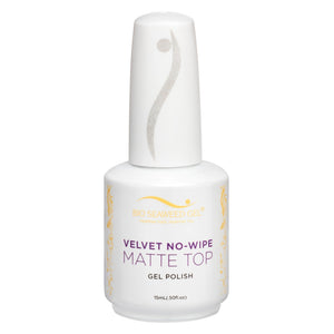 Upgraded Velvet No-Wipe Matte Top Gel Polish - Bio Seaweed Gel Canada